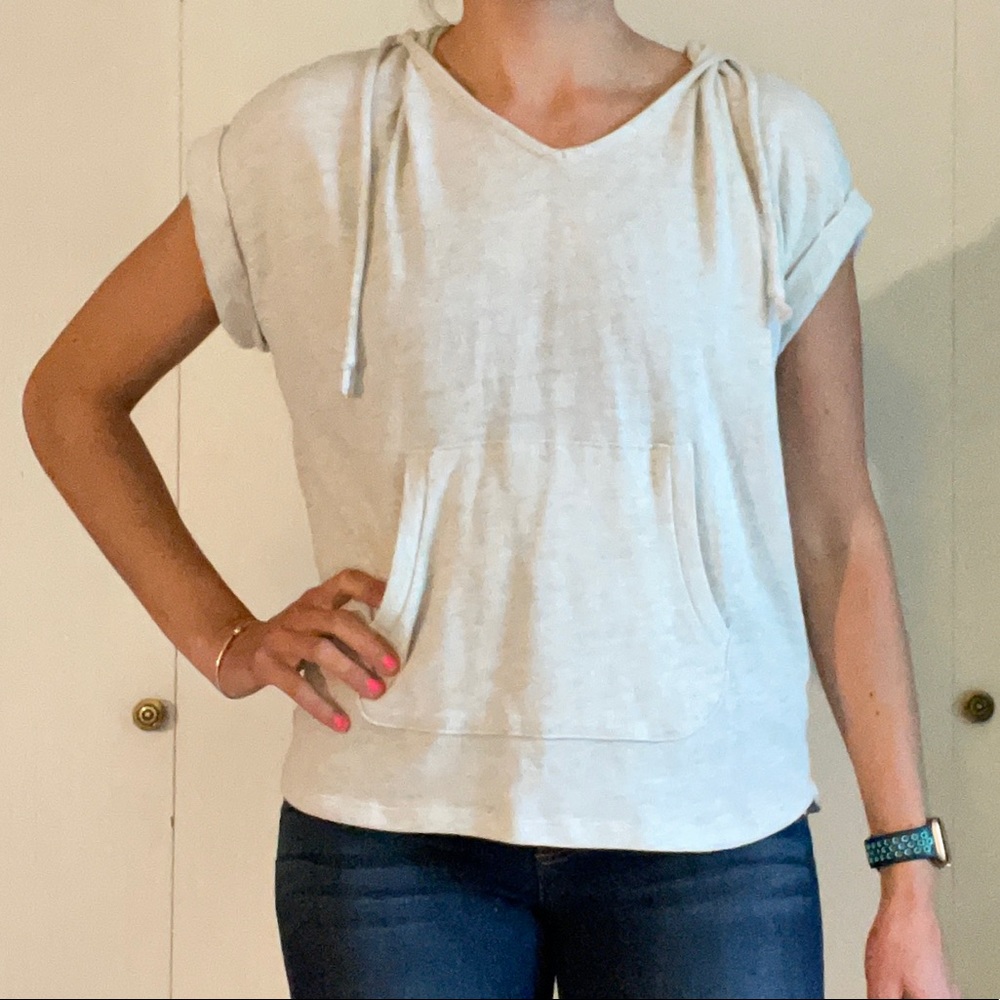 Banana Republic Short Sleeve Hoody